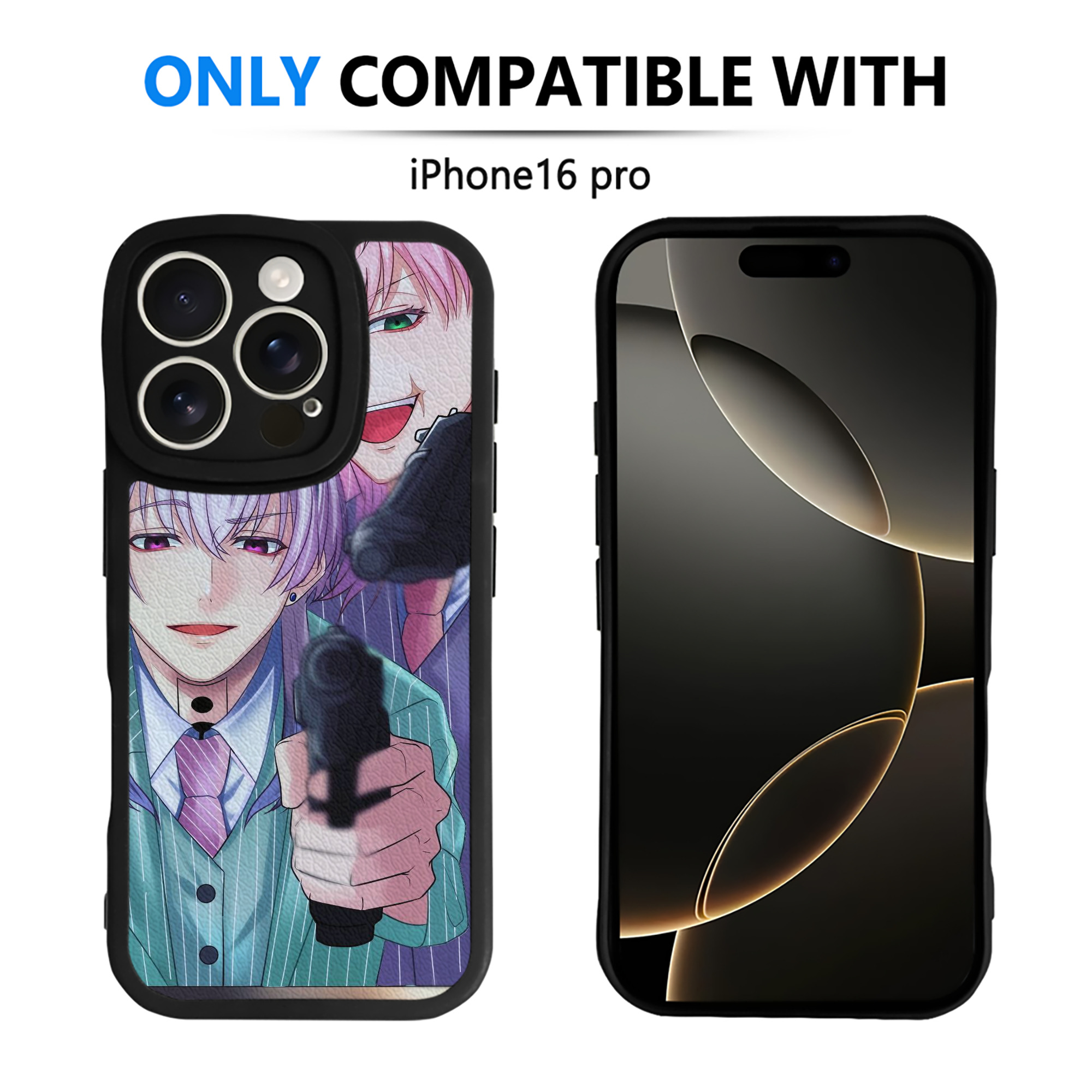 （画像用） 東京リベンジャーズ Tokyo Revengers 【iPhone 16シリーズ対応】シリコンスマホケース（レザー調） 材質：シリコン